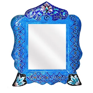 قاب آینه میناکاری گالری آسمانی طرح دیبا 6  مدل M-6