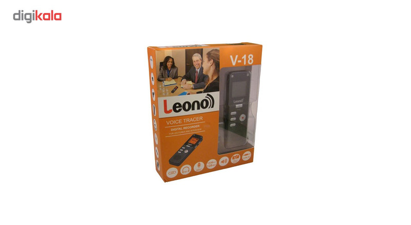 ضبط کننده صدا لئونومدل V-18 ظرفیت 8GB