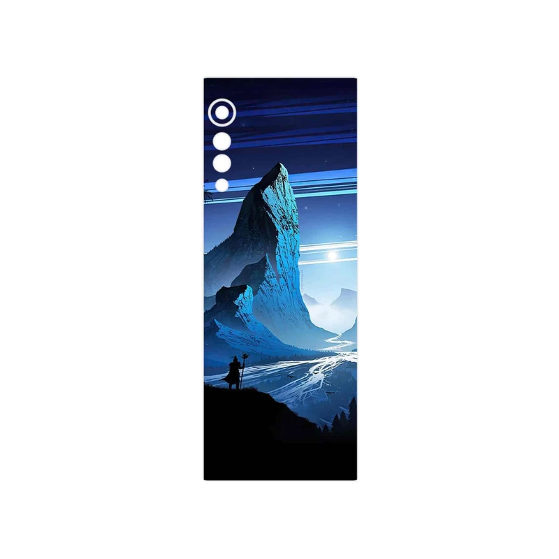 برچسب پوششی ماهوت مدل Blue Mountains Digital Art مناسب برای گوشی موبایل ال جی Velvet 5G