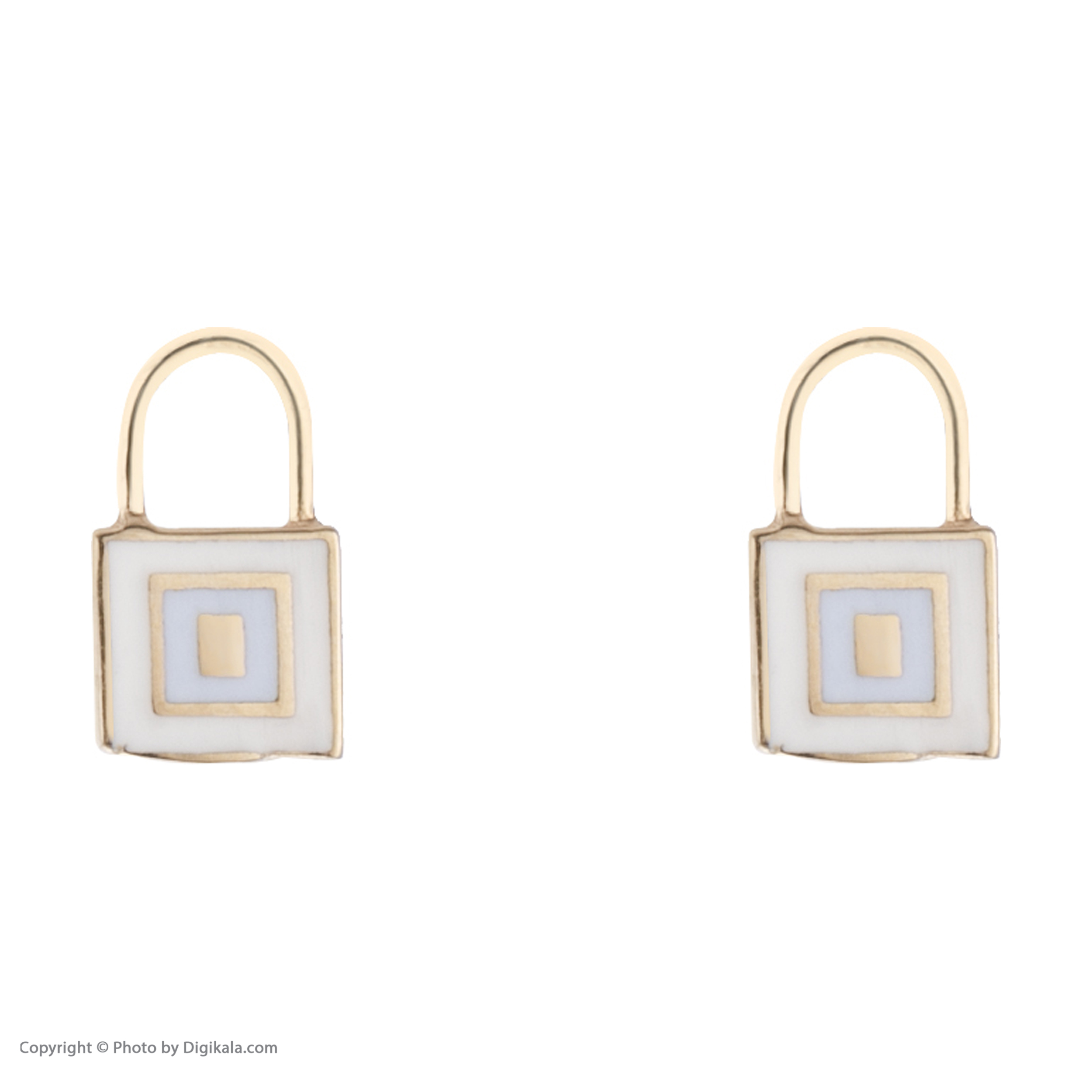 گوشواره طلا 18 عیار زنانه مایا ماهک مدل ME1102