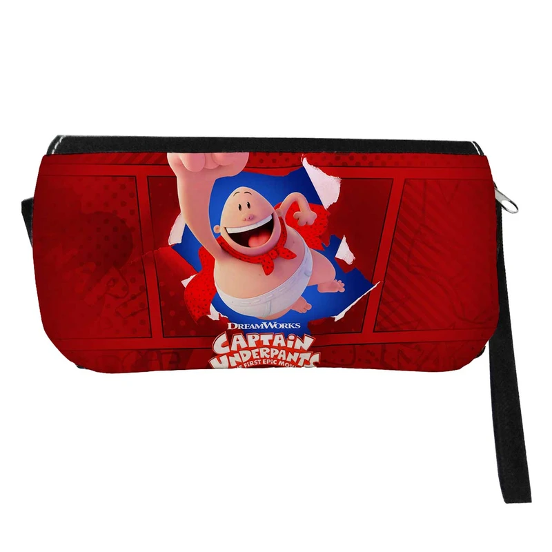  جامدادی مدل دوزیپ طرح انیمیشن کاپیتان زیرشلواری کد NI555