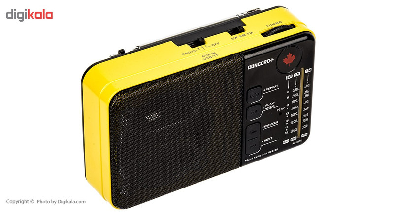 رادیو کنکورد پلاس مدل RF-303U رادیو کنکورد پلاس مدل RF-303U