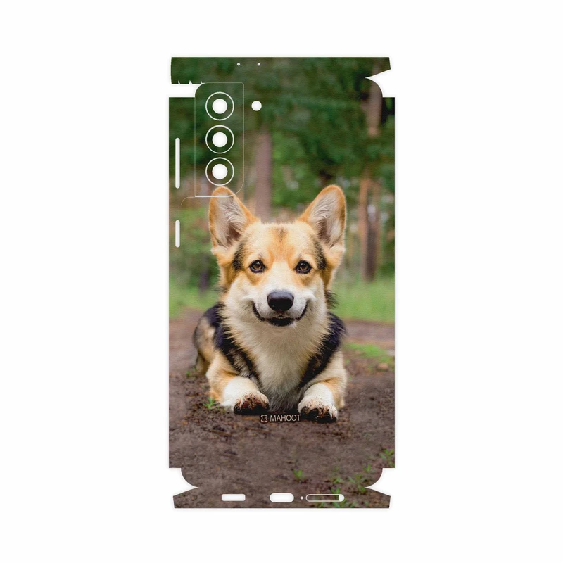 برچسب پوششی ماهوت مدل Dog-2-FullSkin مناسب برای گوشی موبایل سامسونگ Galaxy S21 Plus 5G
