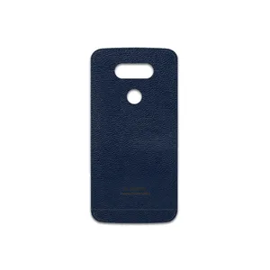 MAHOOT Deep-Blue-Leather Cover Sticker for LG G5