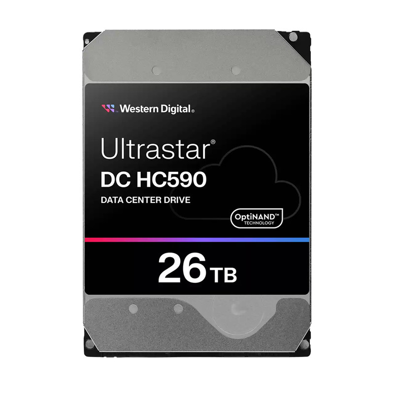 هارد دیسک اینترنال وسترن دیجیتال با رابط SATA مدل Ultrastar DC HC590 ظرفیت 26 ترابایت