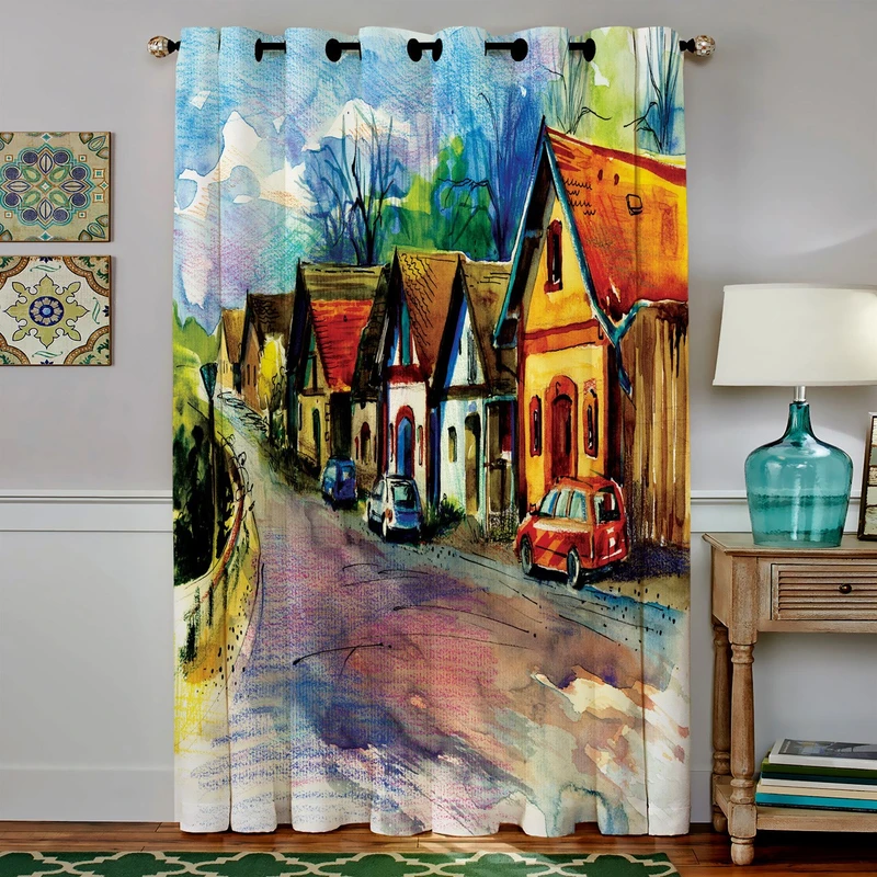 پرده مخمل رنس مدل C4-50112 ارتفاع 190 سانتی متر