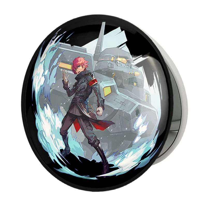 آینه جیبی خندالو طرح بازی Muv Luv مدل تاشو کد 35302