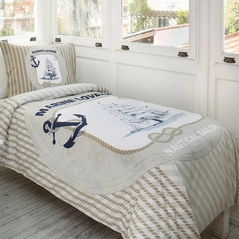 سرویس روتختی 1 نفر 3 تکه ازدیلک مدل Marine Lover