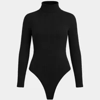 بادی آستین بلند زنانه مدل کبریتی ضخیم