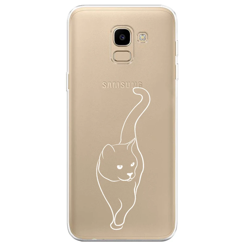 اور مگافون طرح گربه مدل C60-W مناسب برای گوشی موبایل سامسونگ Galaxy J6 2018  
