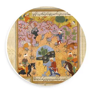 دیوارکوب طرح نگارگری ایرانی مدل wtb246