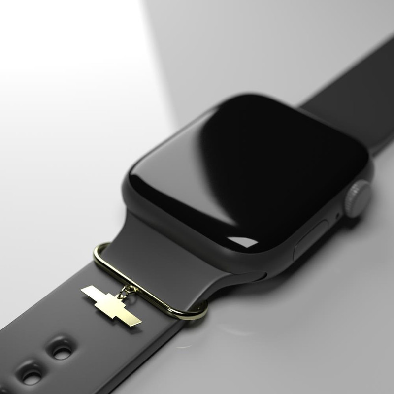 آویز ساعت طلا 18 عیار زنانه مدوپد کد SK1-1834