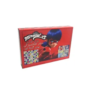 بازی فکری منچ و شطرنج مدل دختر کفشدوزکی