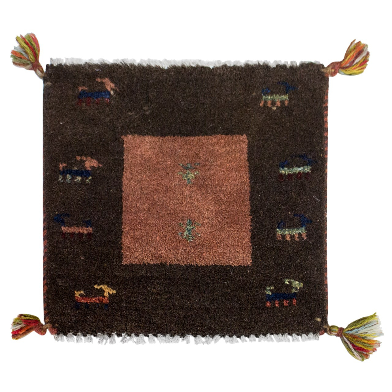 گبه دستباف سرزمین فرش کد GD9764