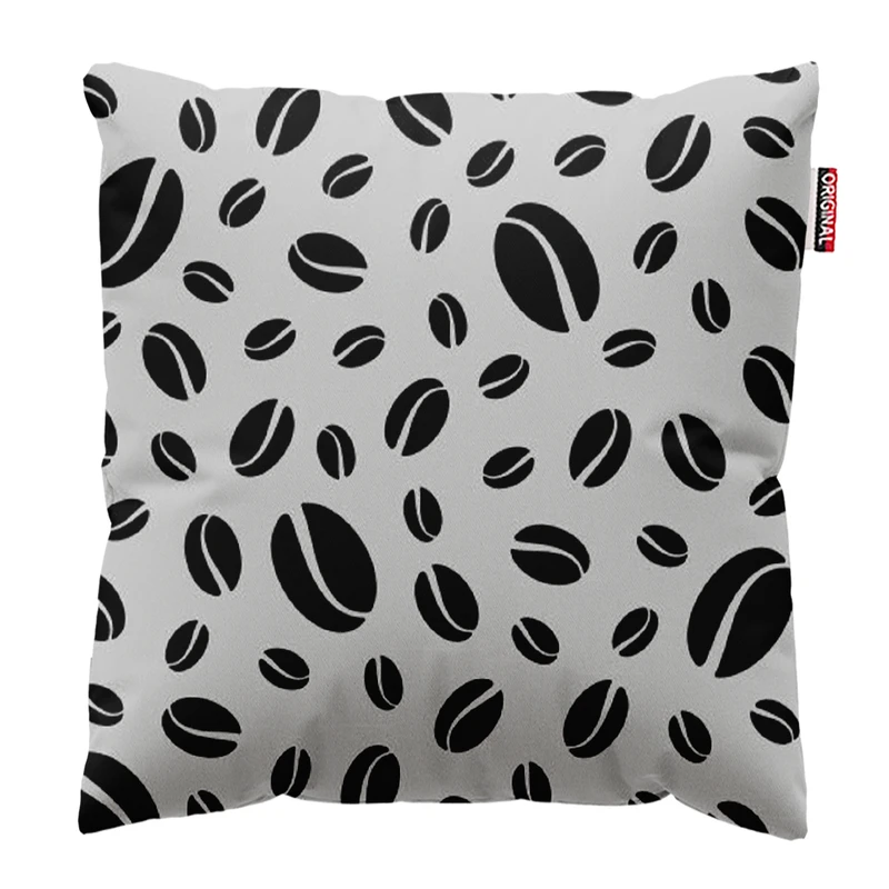  کوسن پاد آفرین طرح قهوه کافی کافه coffee کد 3951 سایز 30*30 سانتی متر