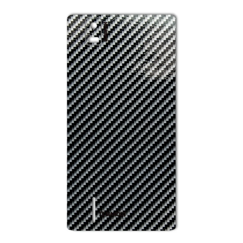 برچسب پوششی ماهوت مدل Shine-carbon Special مناسب برای گوشی Huawei Ascend P2