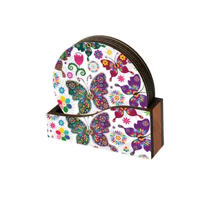 زیر لیوانی تهران جی اف ایکس مدل ZLG4088 بسته 6 عددی