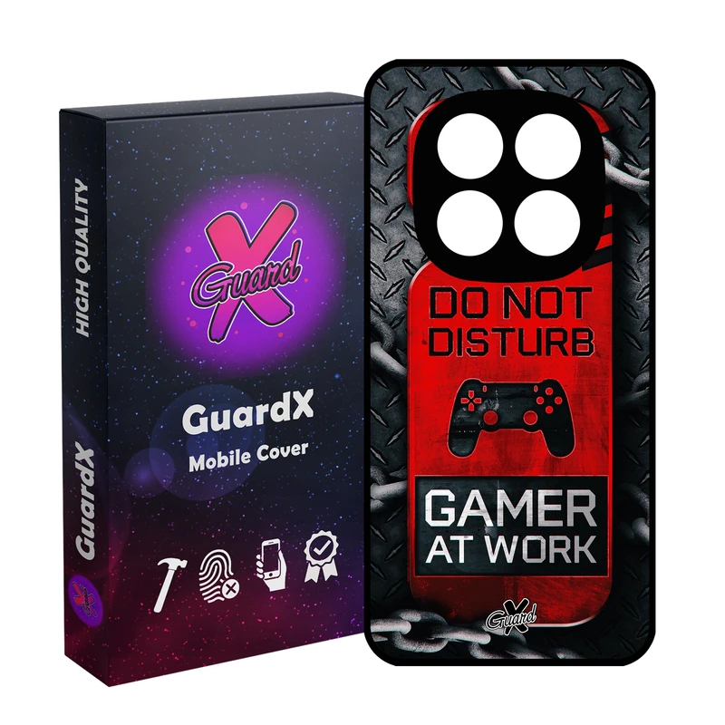 کاور گارد ایکس طرح Gamer مدل 10001 مناسب برای گوشی موبایل شیائومی Redmi Note 14 Pro 4G