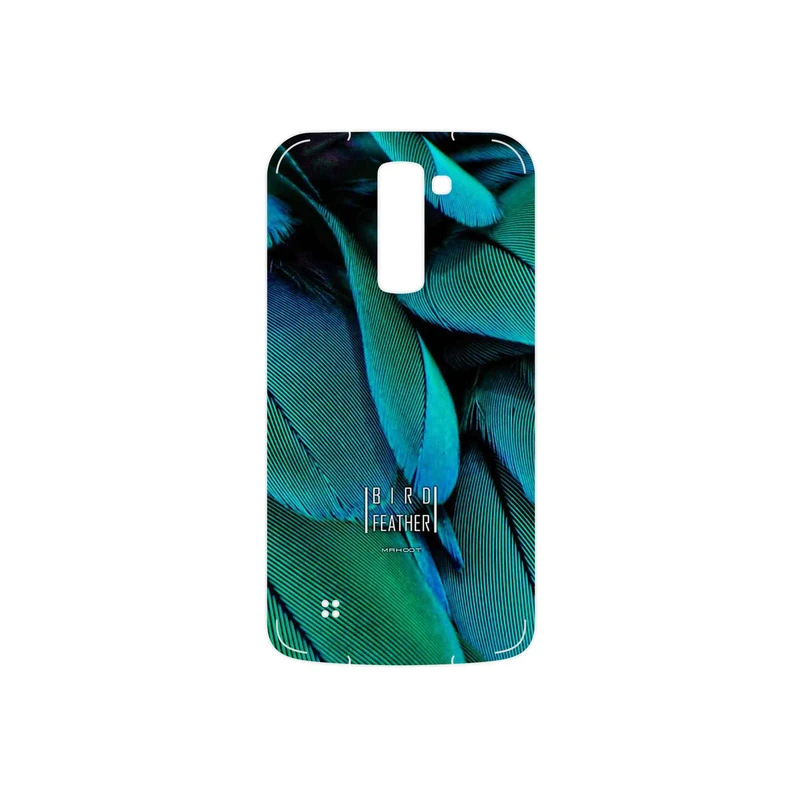 برچسب پوششی ماهوت مدل Green Feather مناسب برای گوشی موبایل ال جی K10