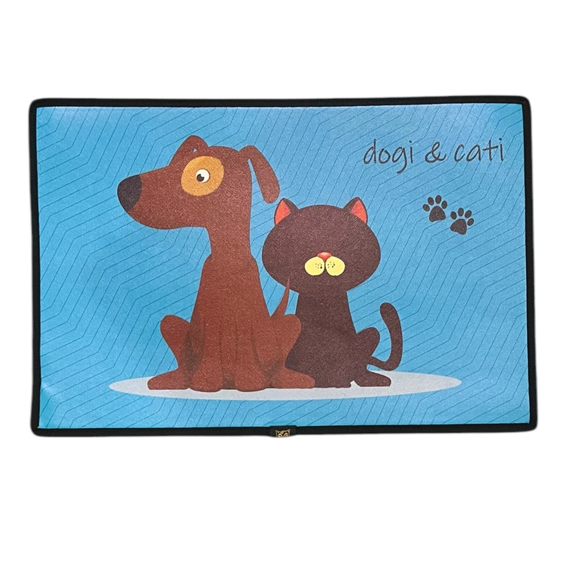 مت زیرانداز ظرف غذا و آب سگ و گربه مدل ch16