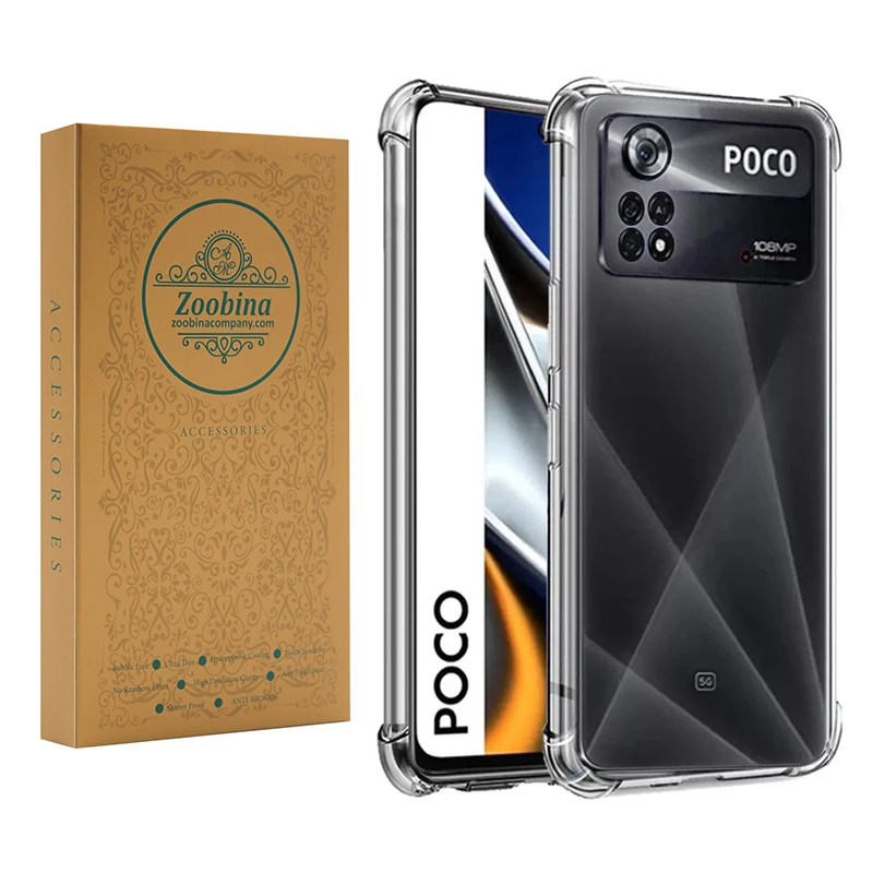   کاور زوبینا مدل Tintless مناسب برای گوشی موبایل شیائومی Poco M4 Pro 4G