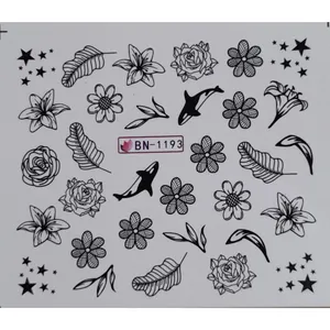 برچسب لنز ناخن کد L92