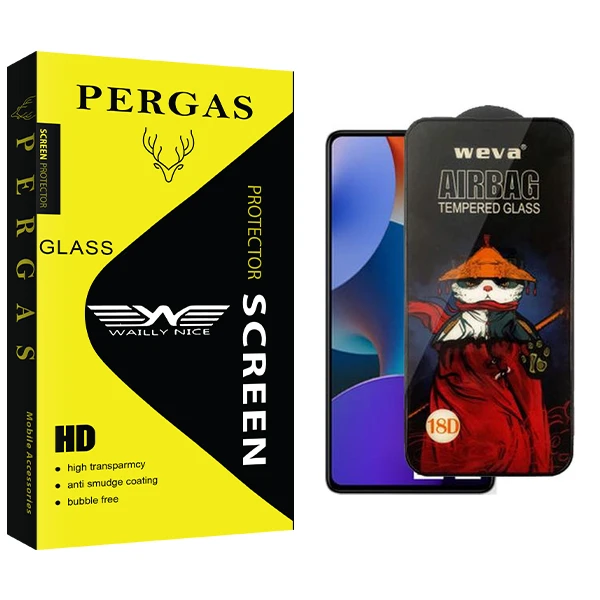 محافظ صفحه نمایش وایلی نایس مدل Pergas Airbag مناسب برای گوشی موبایل شیائومی Redmi Note 12 Pro Plus 5G