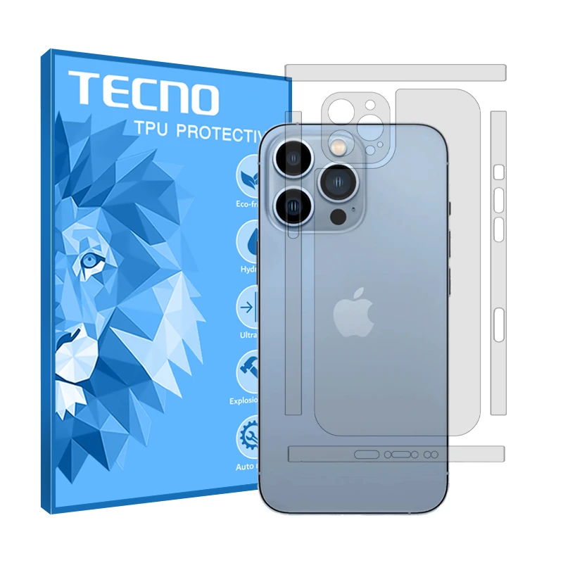محافظ پشت گوشی شفاف تکنو مدل HyGEL مناسب برای گوشی موبایل اپل iPhone 13 Pro Max