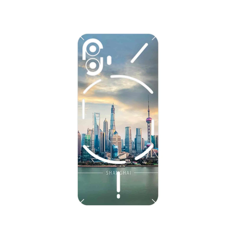 برچسب پوششی ماهوت مدل Shanghai_City مناسب برای گوشی موبایل ناتینگ Phone 2