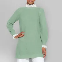 پلیور یقه ایستاده زنانه ترندیول مدل 670700943