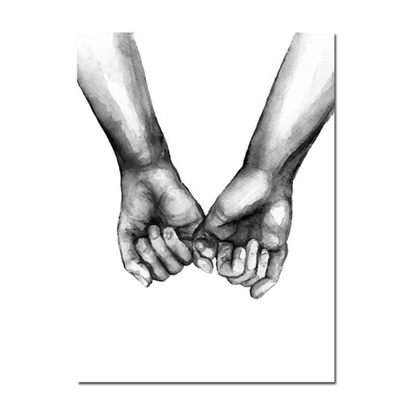 تابلو طرح عاشقانه مدل EP15 مجموعه 3 عددی