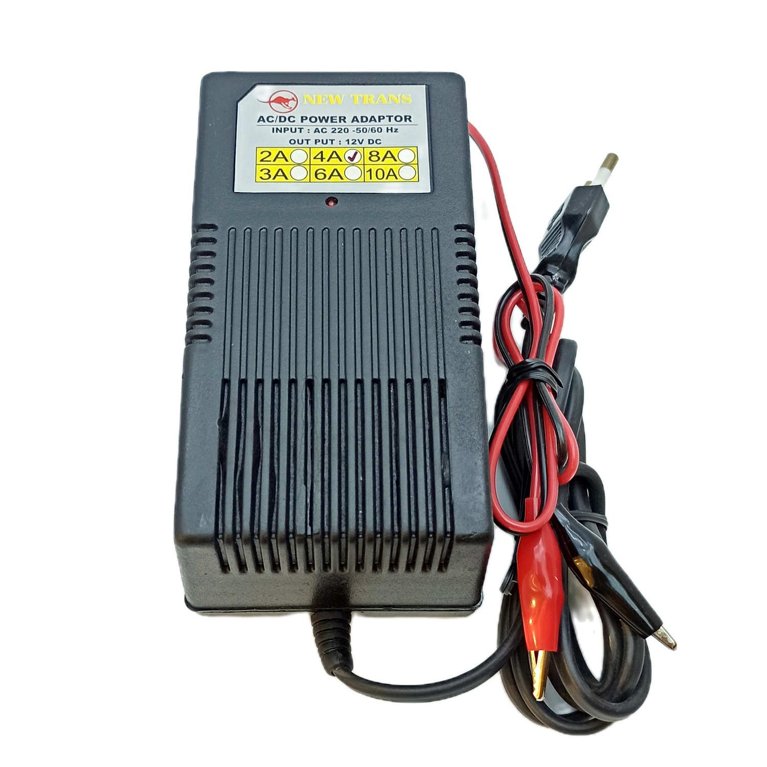 شارژر باتری خودرو نیوترانس مدل NT-12V-4A