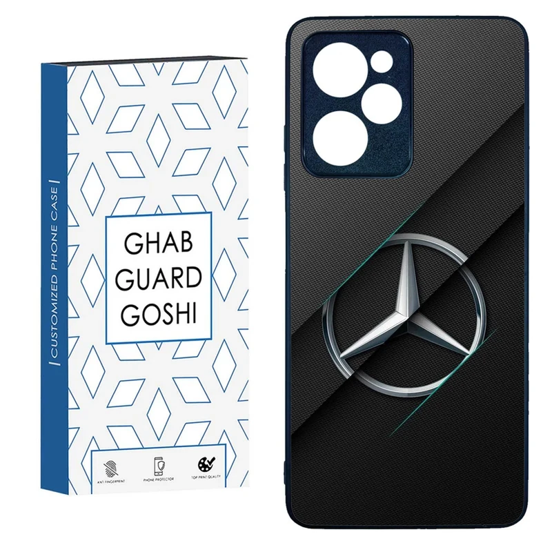 کاور قاب گارد گوشی طرح بنز کد FB-1072 مناسب برای گوشی موبایل شیائومی POCO X5 PRO