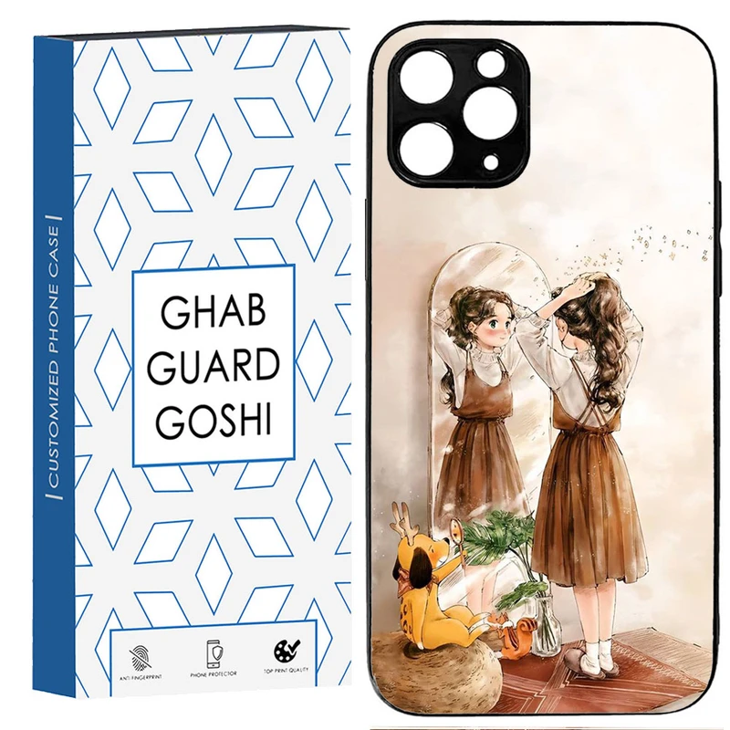 کاور قاب گارد گوشی طرح دخترانه کد TPU-019 مناسب برای گوشی موبایل اپل IPHONE 12 pro max