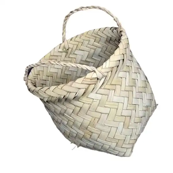 سبد حصیری مدل استوانه کد T25