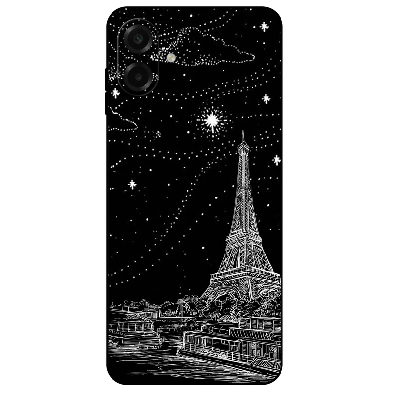 کاور مگافون طرح ایفل مدل 8107 مناسب برای گوشی موبایل سامسونگ Galaxy A07 4G