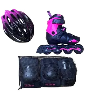 اسکیت کفشی مدل هانتر سایز 40 تا 43 به همراه کلاه و لوازم ایمنی