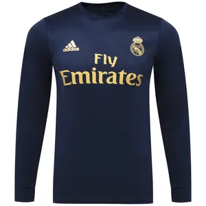 تی شرت آستین بلند  ورزشی مردانه مدل رئال مادرید