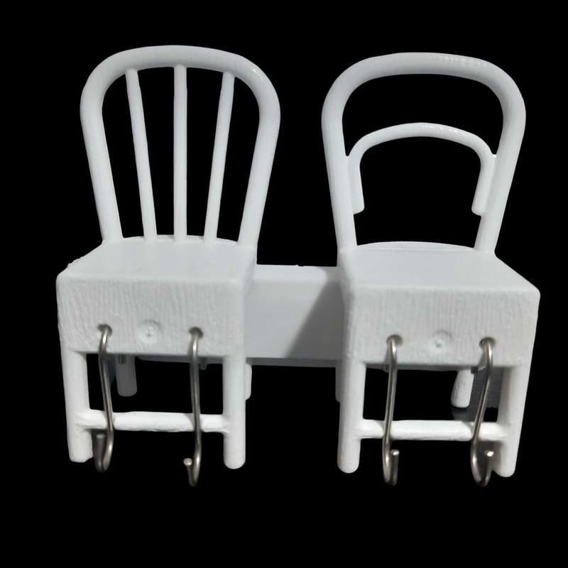 نگهدارنده حوله و دستمال مدل صندلی