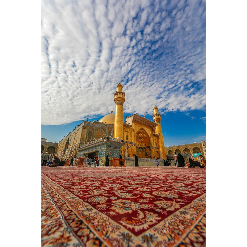 تابلو شاسی مدل نجف ایوان حرم امام علی (ع) کد 11