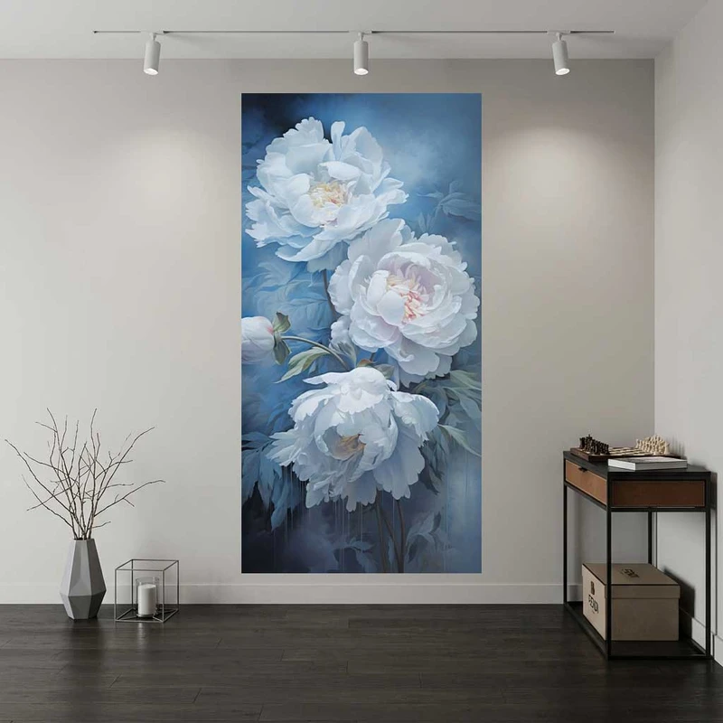 پوستر طرح  نقاشی گل رز کد DV1901