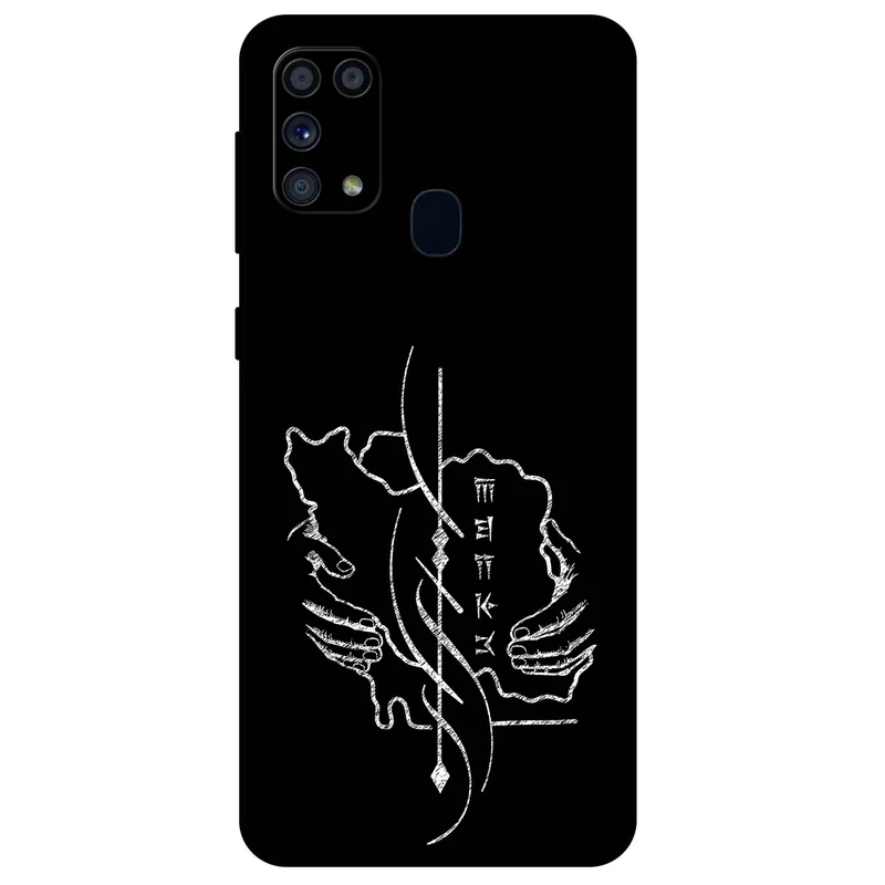 کاور مگافون طرح سرزمین مادری مدل 1627 مناسب برای گوشی موبایل سامسونگ Galaxy M31