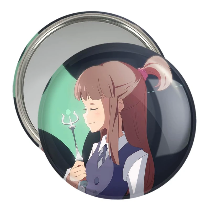 آینه جیبی خندالو مدل اکو انیمه Little Witch Academia  کد 22861