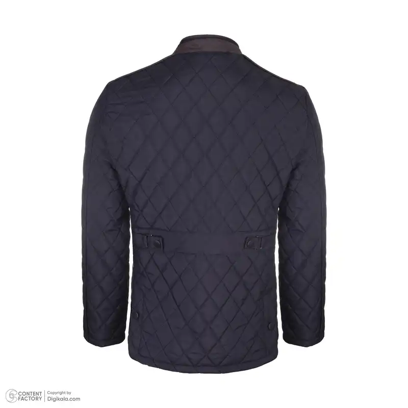 کاپشن مردانه دیورسو مدل لوزی دوزی کد 123 رنگ مشکی