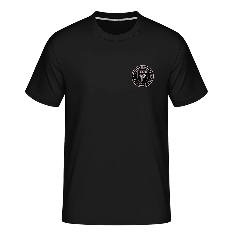 تی‌شرت آستین کوتاه مردانه مدل اینتر میامی رنگ مشکی