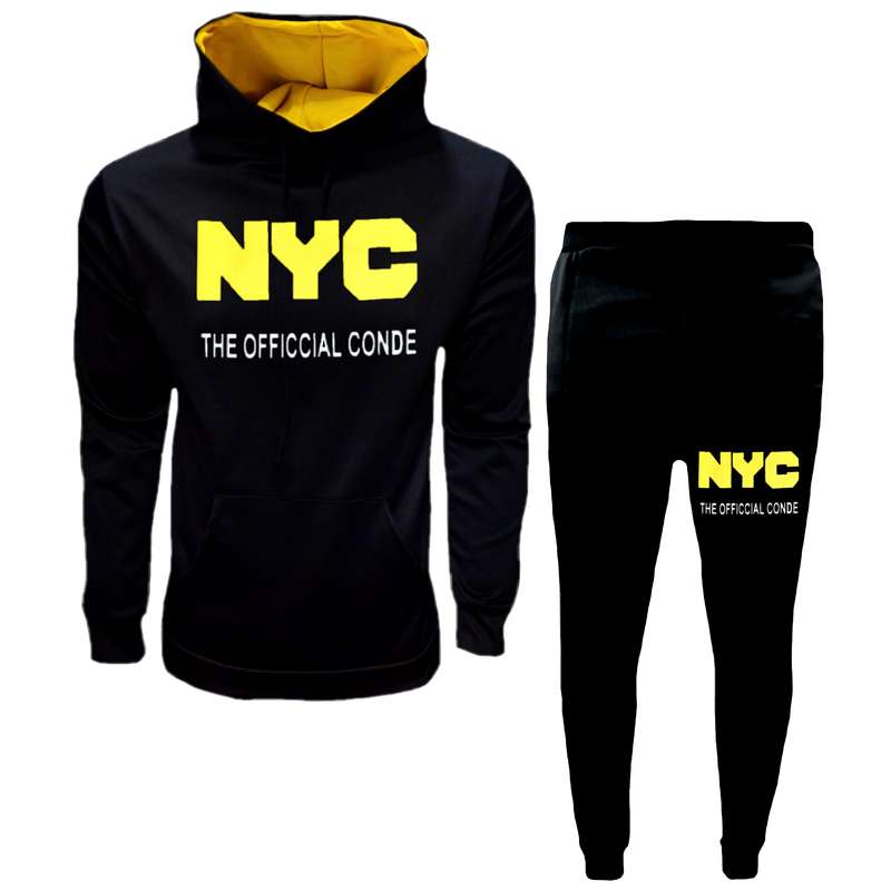 ست هودی و شلوار مردانه مدل MSTNY K115