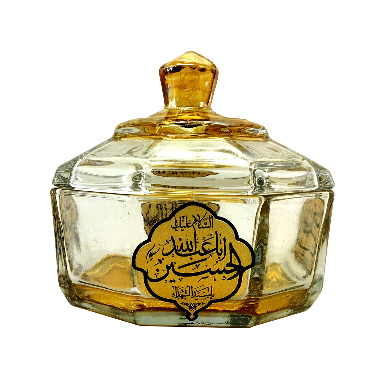 قندان مدل هیئتی مذهبی طرح یا اباصالح المهدی عج و یا اباعبدالله الحسین ع و یا اباالفضل العباس ع کد 103049