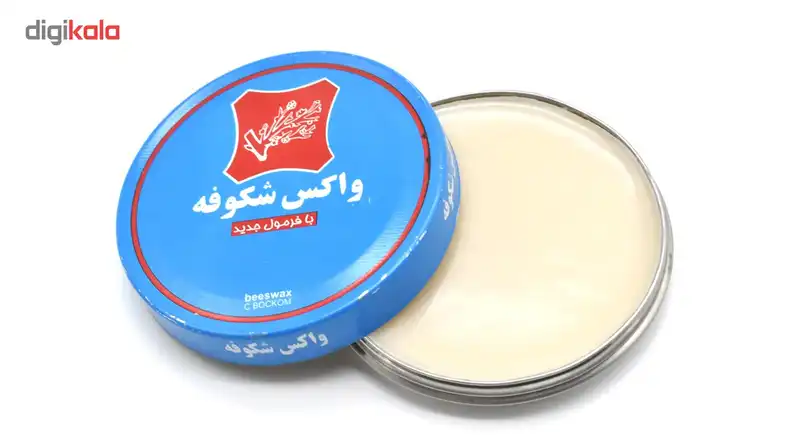 واکس کفش شکوفه مدل M121 به همراه یک عدد پاشنه کش