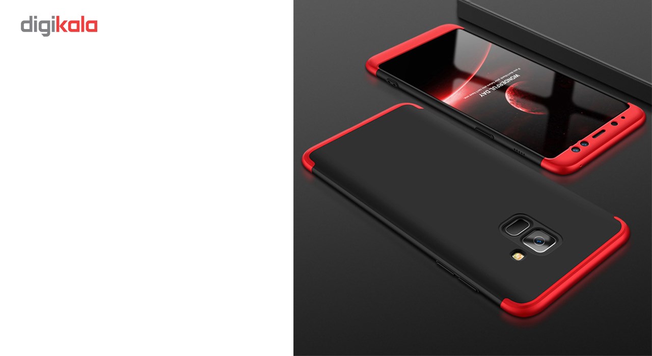 کاور محافظ 360 درجه مدلGKK مناسب برای گوشی سامسونگ A8 Plus 2018