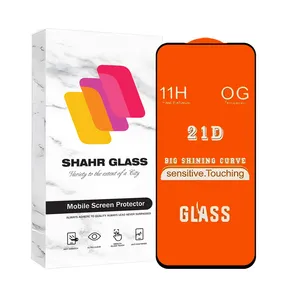 Shahr Glass FULLSH Screen Protector For Samsung Galaxy A21s / Galaxy A21 / Realme Narzo 50
